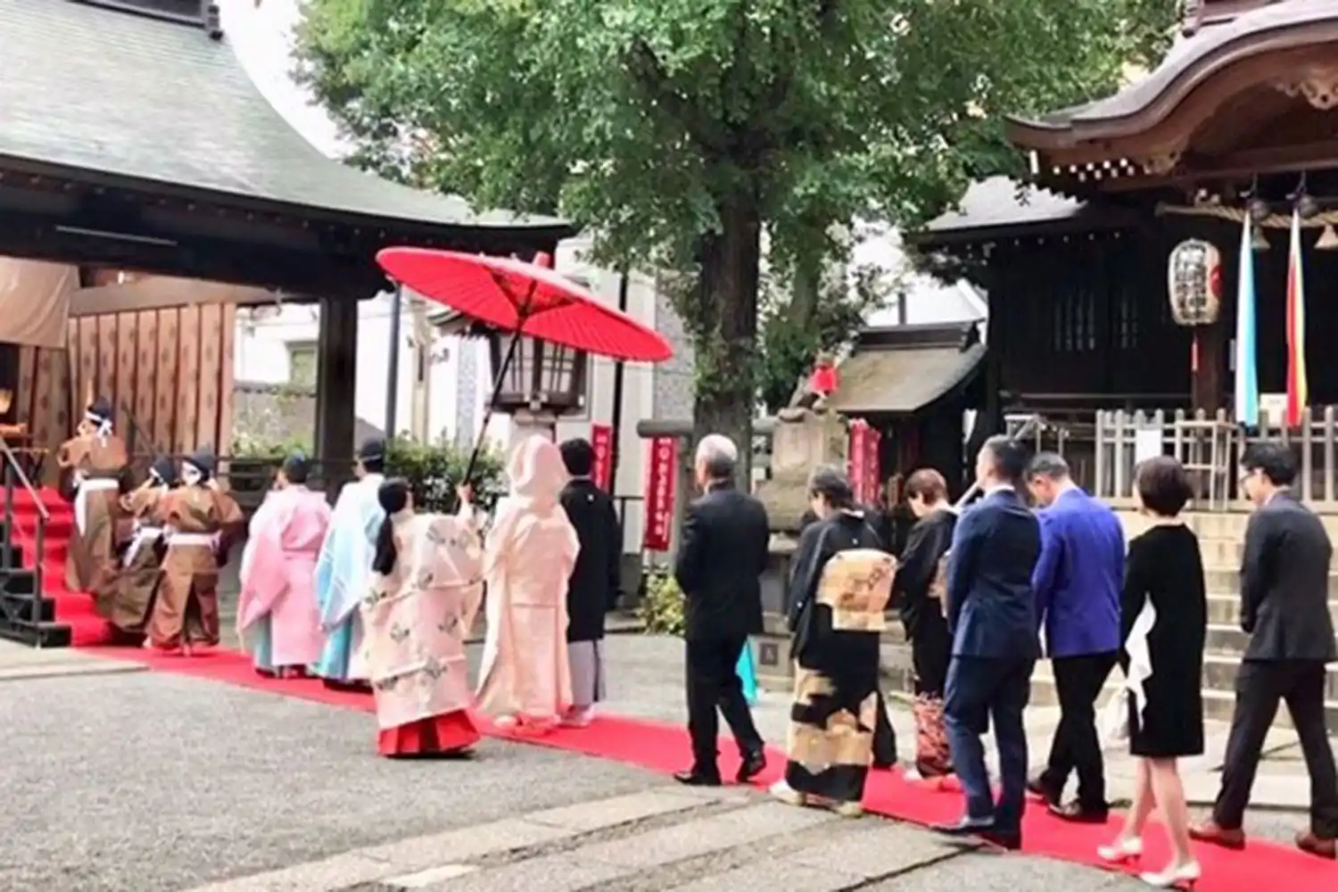 池尻稲荷神社 参進