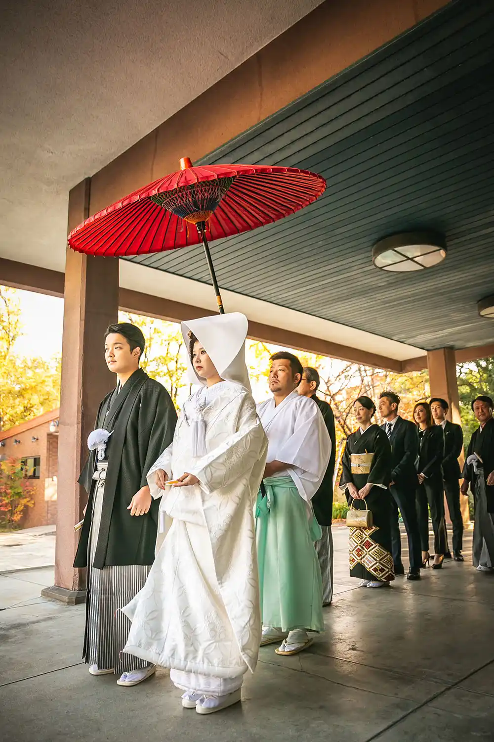 生國魂神社 参進